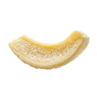 Angled loofah slice placed on a transparent background, showcasing its natural texture and shape, Angled loofah slice isolate on transparent background png