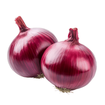 fresco vermelho cebola em uma transparente fundo exibindo Está vibrante cor e suave textura para culinária usar, fresco vermelho cebola isolado em transparente fundo png