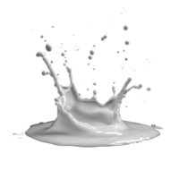 Captivating milk splash creating dynamic patterns against a black background, Milk splash isolated on black background png