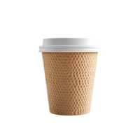 Mockup of a takeout coffee cup on a neutral background ready for branding and design projects, Takeaway paper cup mockup, takeaway coffee mug to go transparent background png