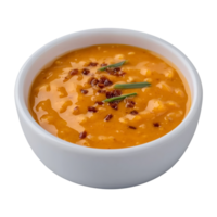 corn chowder soup with bacon and green onion garnish png