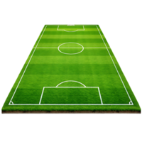 Overhead view of a soccer field. png