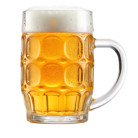 A refreshing glass of beer, perfect for a summer's day. png
