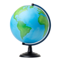 A simple world globe on a stand. png