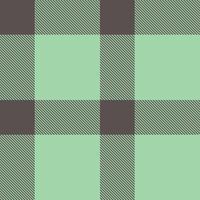 Modern Seamless Tartan in Soft Charcoal Grey tones Textile Design vector