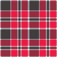 Modern Soft White Seamless Tartan Textile Design Variant 2360 vector