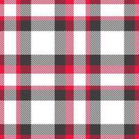 Modern Seamless Tartan in Soft Neon Red tones Textile Design Variant 2363 vector
