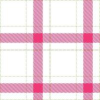 Modern Seamless Tartan in Muted White tones Textile Design Variant 2463 vector