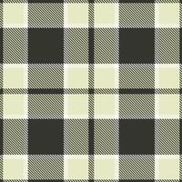 Pastel Charcoal and Warm Pale Seamless Tartan Textile Design vector