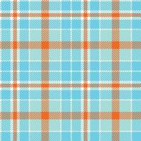 Modern Seamless Tartan in Deep White tones Textile Design Variant 115 vector