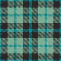 Iridescent Dark Cyan Seamless Tartan with Iridescent Dark Grey accents Textile Design vector