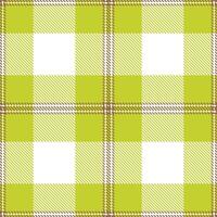 Iridescent Dirt Brown Seamless Tartan with Bright White accents Textile Design vector