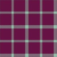 Deep Slate Grey and Deep Plum Seamless Tartan Textile Design vector