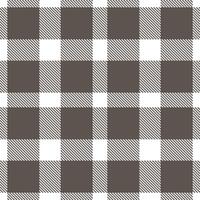Iridescent White and Bright Charcoal Grey Seamless Tartan Textile Design vector