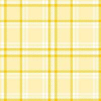 Modern Seamless Tartan in Light Light Tan tones Textile Design vector