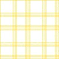 Modern Seamless Tartan in Metallic Wheat tones Textile Design vector
