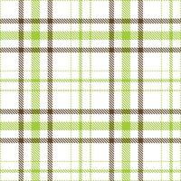 Modern Metallic White Seamless Tartan Textile Design Variant 1028 vector