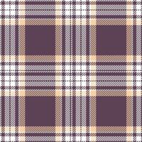 Modern Seamless Tartan in Vivid White tones Textile Design Variant 1064 vector