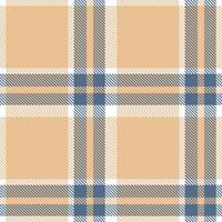 Modern Deep White Seamless Tartan Textile Design Variant 1163 vector