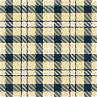 Modern Deep White Seamless Tartan Textile Design Variant 1369 vector