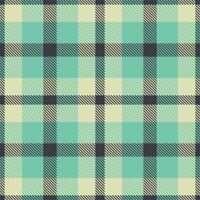 Modern Seamless Tartan in Metallic Charcoal Grey tones Textile Design vector