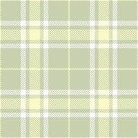 Deep Beige Seamless Tartan with Iridescent Egg Shell accents Textile Design vector