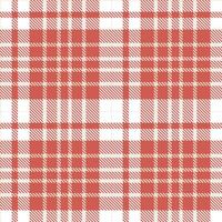 Modern Seamless Tartan in Warm Light Grey tones Textile Design vector