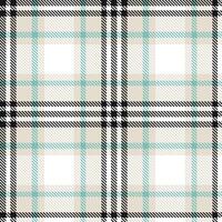 Deep Light Grey and Soft Almost Black Seamless Tartan Textile Design vector