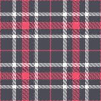 Modern Seamless Tartan in Metallic Charcoal Grey tones Textile Design 2 vector