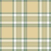 Iridescent Bland and Deep Green Grey Seamless Tartan Textile Design vector