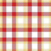 Modern Seamless Tartan in Deep White tones Textile Design Variant 2305 vector