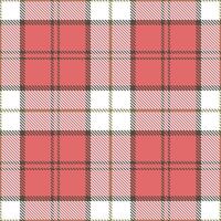 Modern Seamless Tartan in Pastel Charcoal Grey tones Textile Design 2 vector