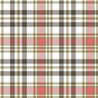 Modern Seamless Tartan in Deep White tones Textile Design Variant 2391 vector
