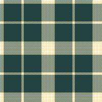 Modern Seamless Tartan in Muted Pale Peach tones Textile Design vector