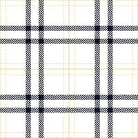 Modern Seamless Tartan in Warm White tones Textile Design Variant 2593 vector