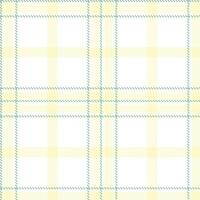 Modern Seamless Tartan in Deep White tones Textile Design Variant 2728 vector
