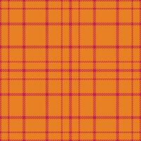 Modern Pale Raspberry Seamless Tartan Textile Design vector