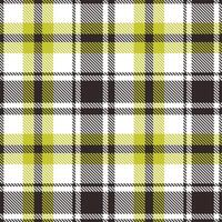 Modern Seamless Tartan in Vivid Dark Grey tones Textile Design vector