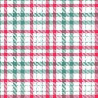 Modern Soft White Seamless Tartan Textile Design Variant 2807 vector