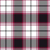 Modern Seamless Tartan in Smoky Cranberry tones Textile Design vector