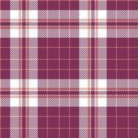 Modern Warm Peachy Pink Seamless Tartan Textile Design Variant 2921 vector
