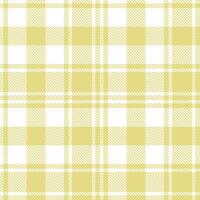 Modern Seamless Tartan in Soft White tones Textile Design 2 vector