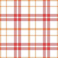 Modern Seamless Tartan in Deep White tones Textile Design Variant 591 vector
