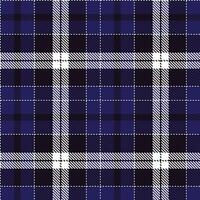 Modern Seamless Tartan in Light White tones Textile Design Variant 1249 vector