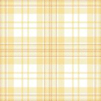 Cool Light Tan and Iridescent White Seamless Tartan Textile Design vector