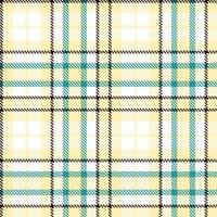 Modern Iridescent Light Tan Seamless Tartan Textile Design 2 vector