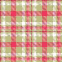 Modern Seamless Tartan in Dusty White tones Textile Design Variant 1522 vector