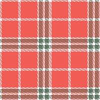 Modern Deep White Seamless Tartan Textile Design Variant 1674 vector