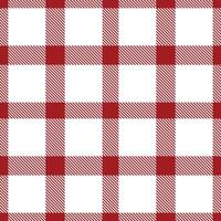 Modern Seamless Tartan in Deep Darkish Red tones Textile Design vector