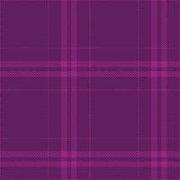 Dusty Red Violet and Light Grape Purple Seamless Tartan Textile Design vector